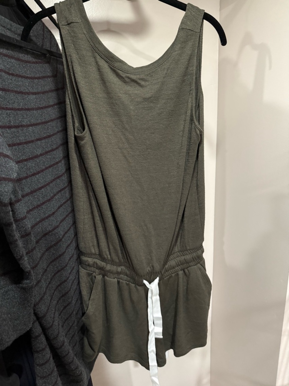 Wilfred Olive Tank Romper